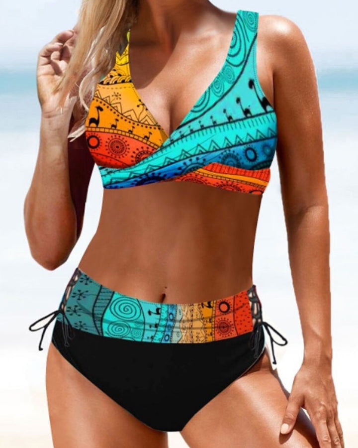 Eva | Bikini Coloré Joyeux
