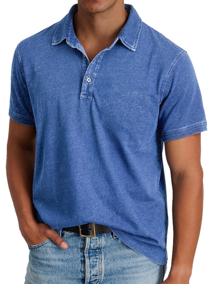 Arthur | Polo en Coton À Col Classique