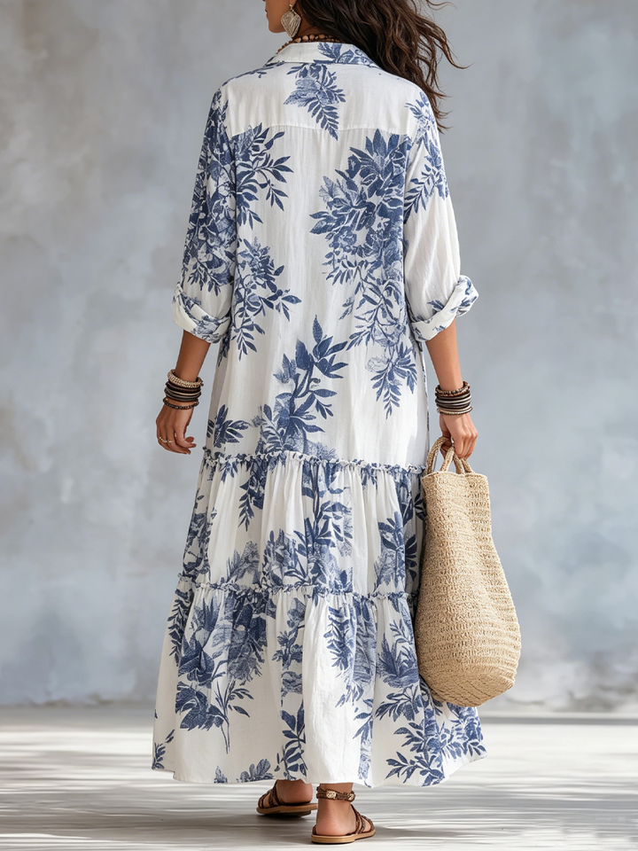 Camélia | Robe Longue Fleurie Bohème