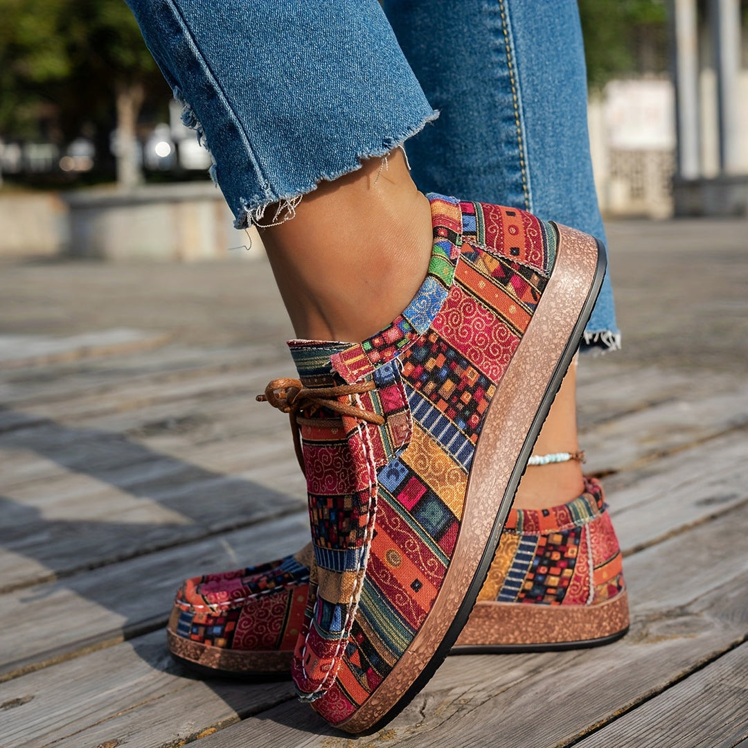 Noélie | Sneaker Rétro Colorée