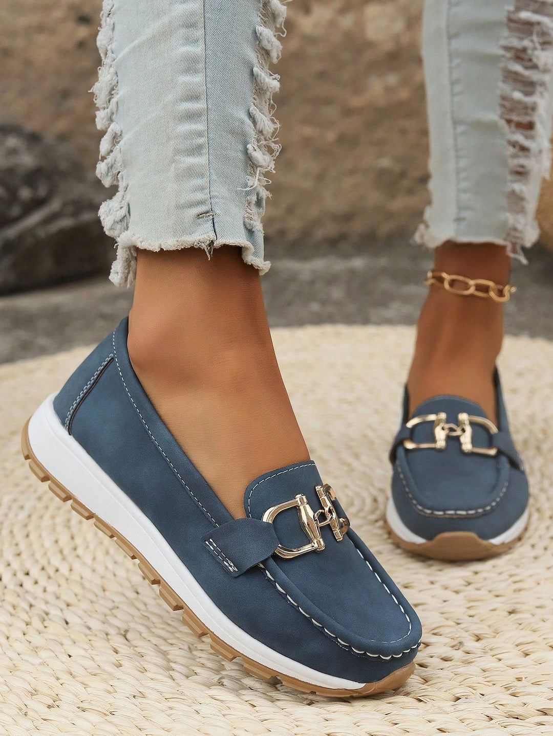 Élodie | Mocassin Boucle Confort