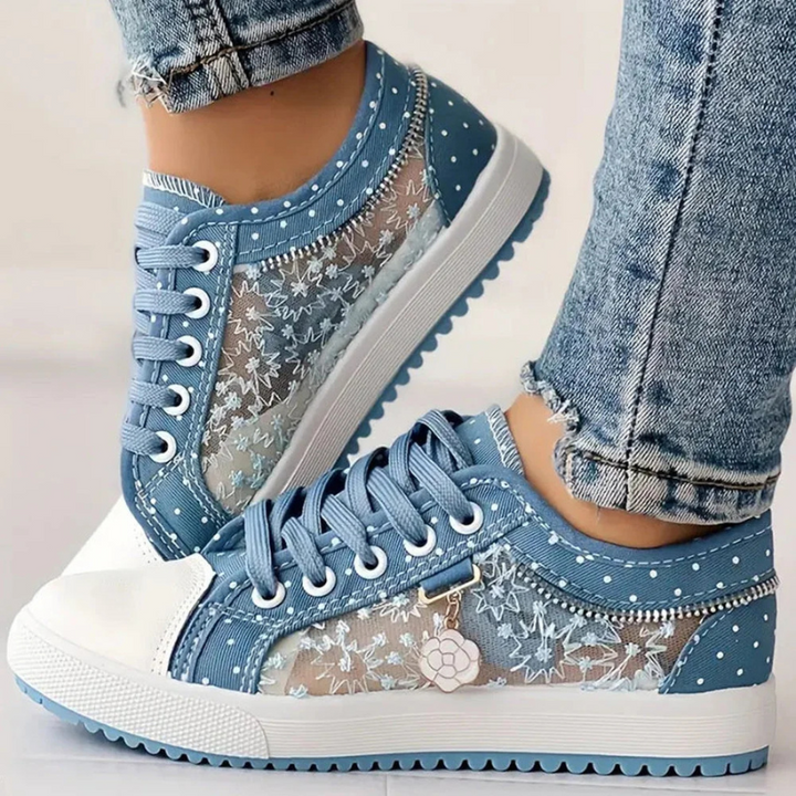 Marguerite | Sneaker Fleurie Élégante