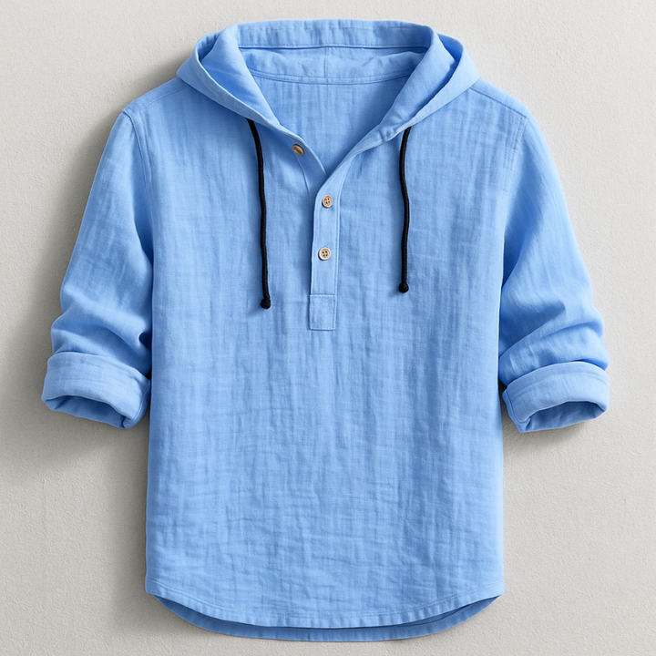 Hugo | Chemise à Capuche en Lin
