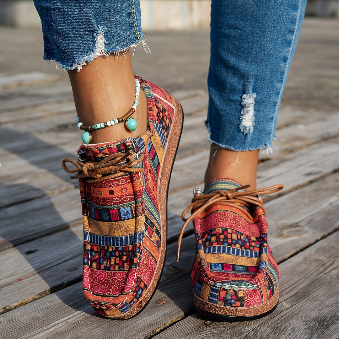 Noélie | Sneaker Rétro Colorée