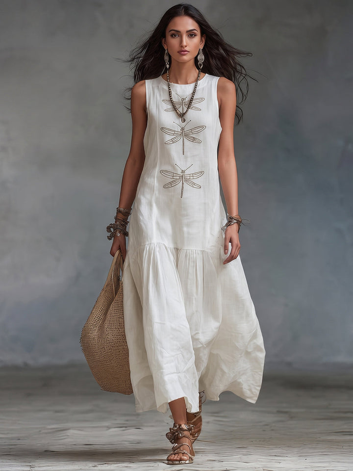 Geneva | Robe Maxi Sans Manches