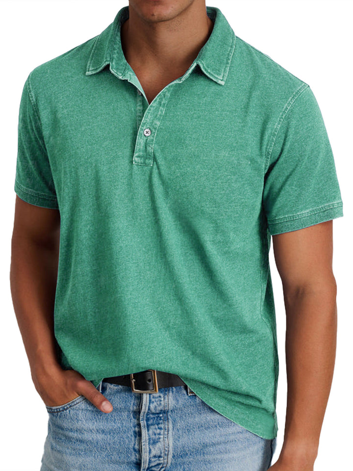 Arthur | Polo en Coton À Col Classique