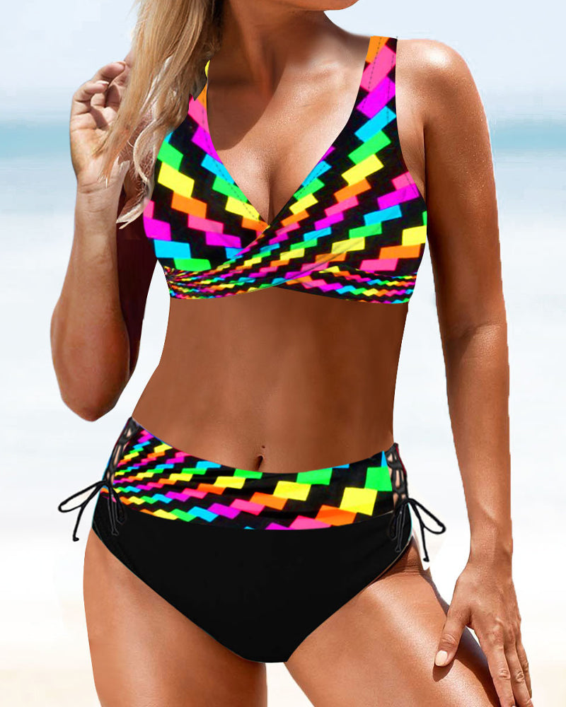 Eva | Bikini Coloré Joyeux