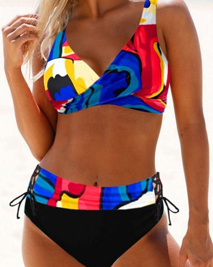Eva | Bikini Coloré Joyeux