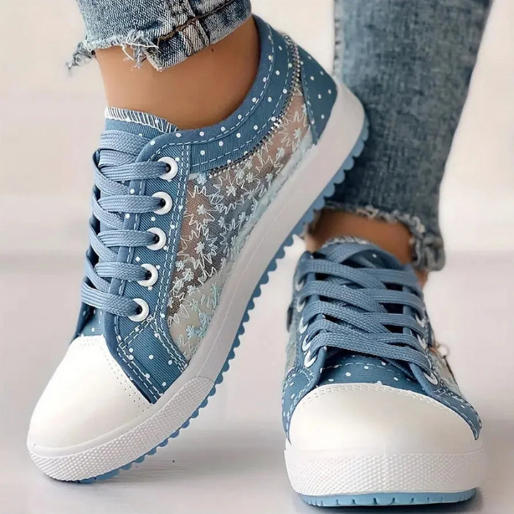 Marguerite | Sneaker Fleurie Élégante