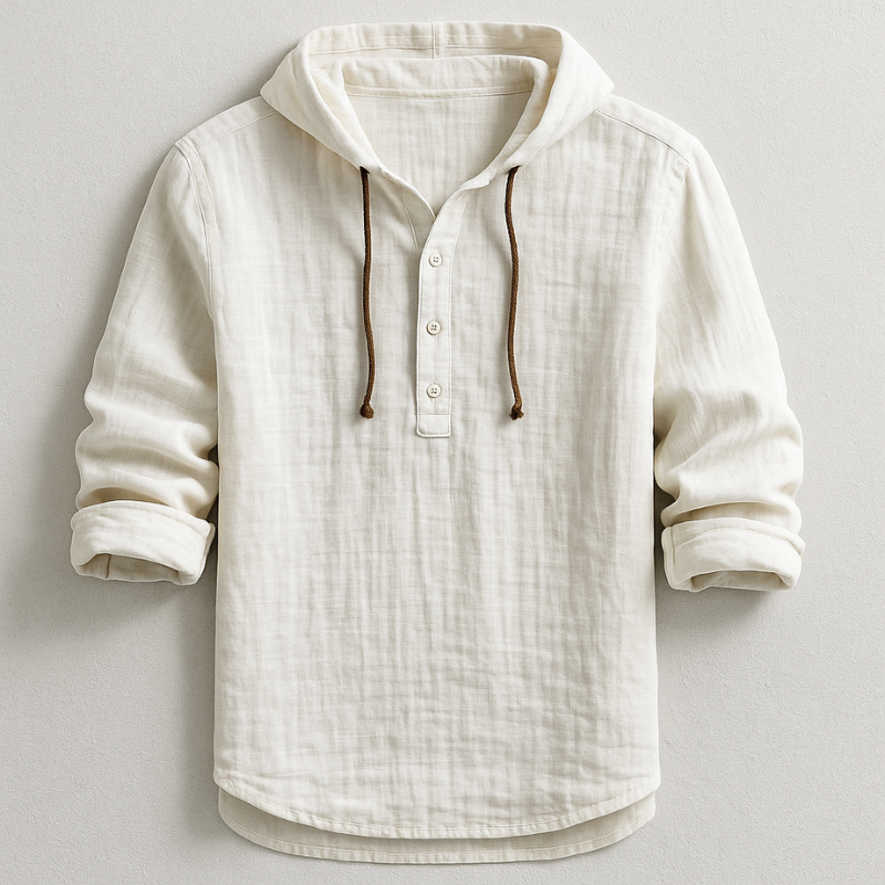 Hugo | Chemise à Capuche en Lin