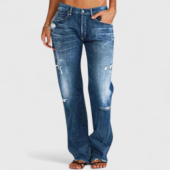 Estelle | Jean Coupe Large Robuste
