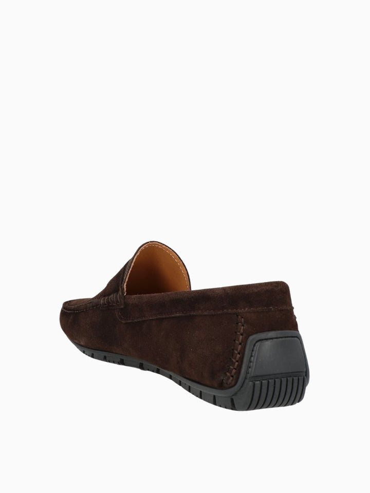 Noah | Mocassins Suède Bateau Chocolat