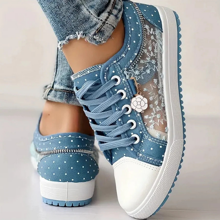 Marguerite | Sneaker Fleurie Élégante
