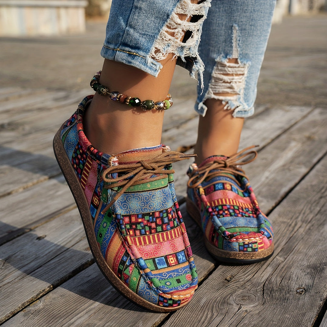 Noélie | Sneaker Rétro Colorée