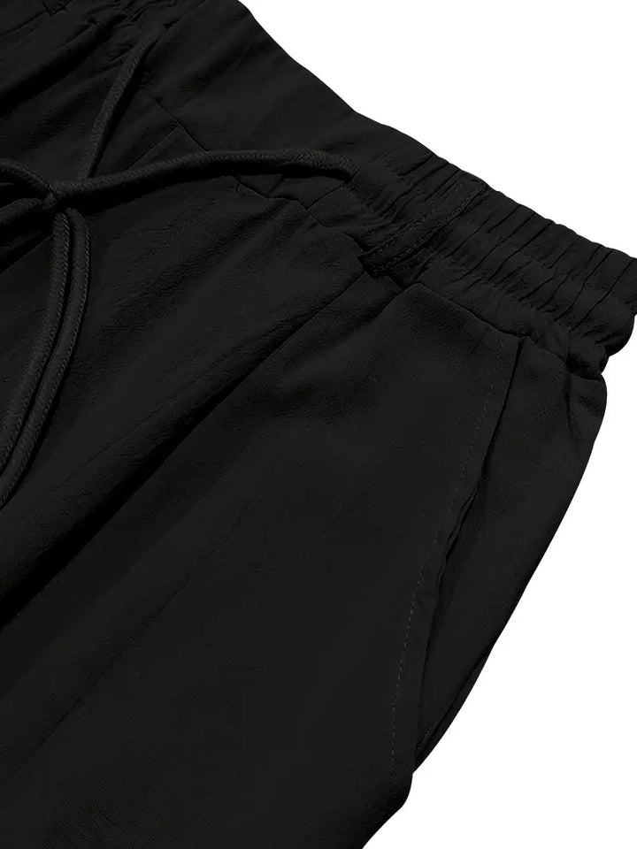 Norbert | Pantalon Large en Lin à Cordon