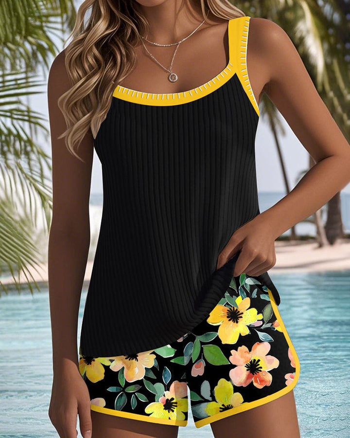 Capucine | Tankini Élégant Deux Pièces