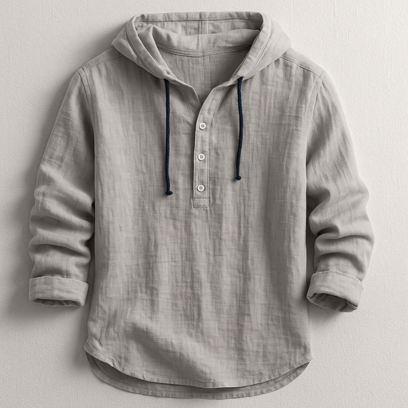 Hugo | Chemise à Capuche en Lin