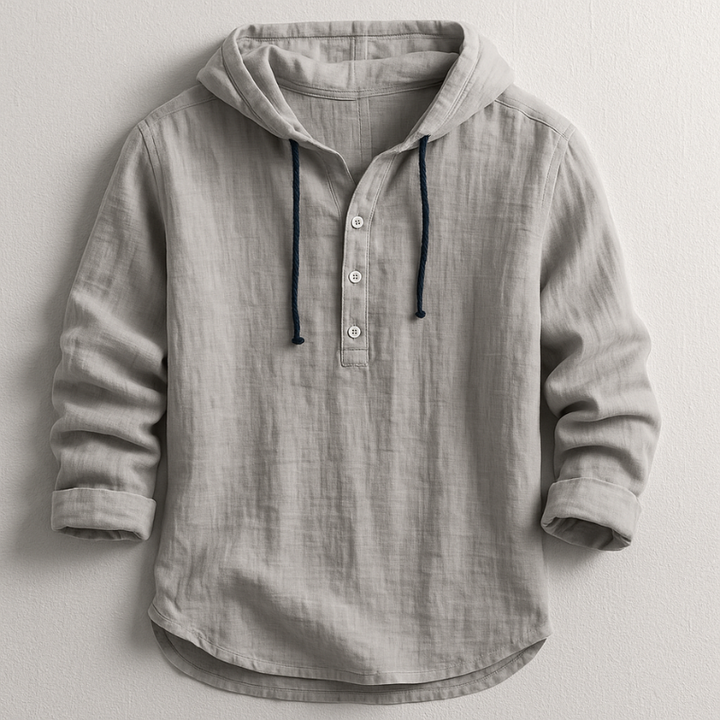 Hugo | Chemise à Capuche en Lin