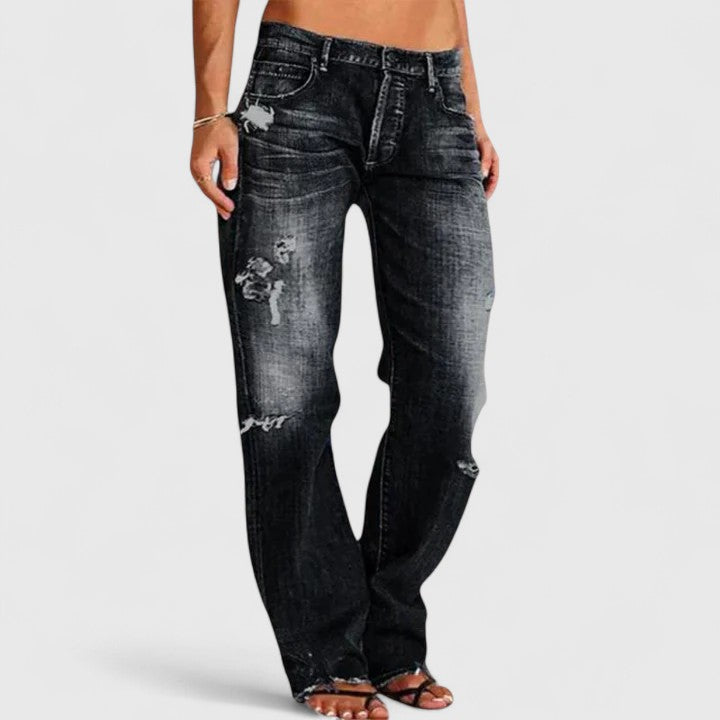 Estelle | Jean Coupe Large Robuste