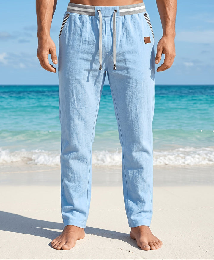 Théo | Pantalon en Mélange de Lin Léger Intemporel