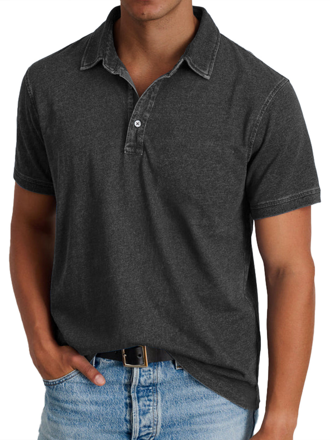 Arthur | Polo en Coton À Col Classique