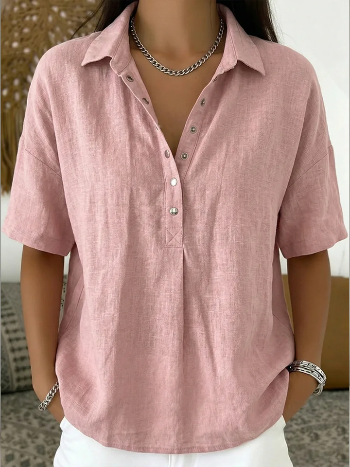 Quentine | Chemisier Boutonné Casual