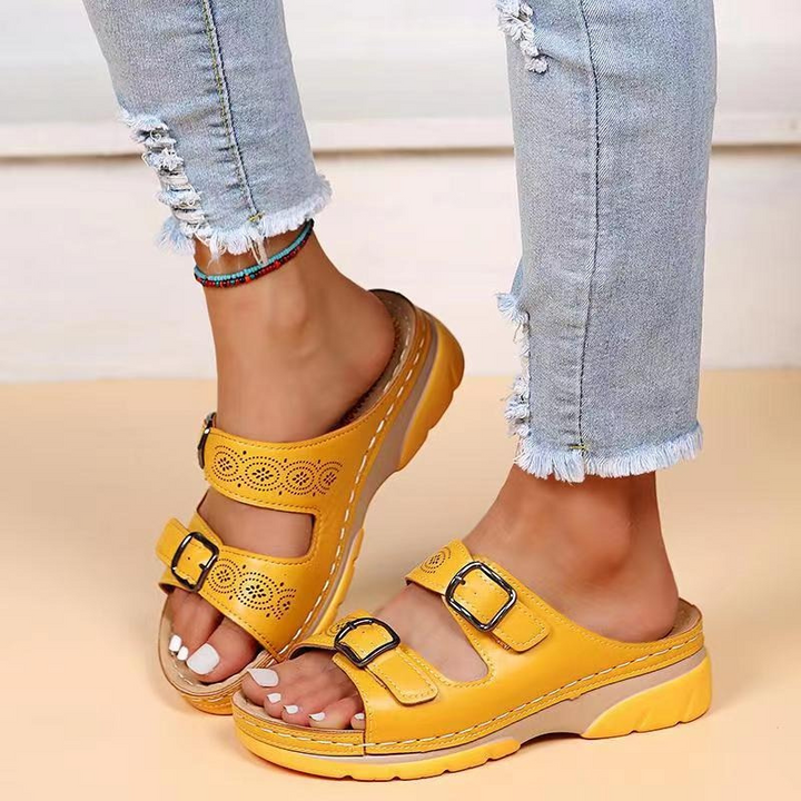 Rosalie | Sandale Été Classique en Cuir