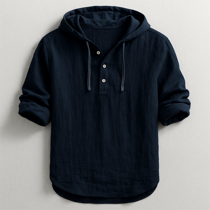 Hugo | Chemise à Capuche en Lin