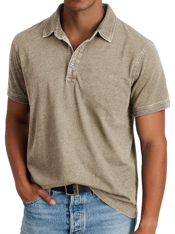Arthur | Polo en Coton À Col Classique