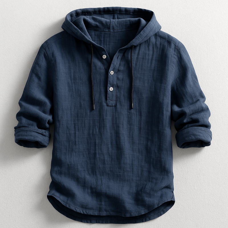 Hugo | Chemise à Capuche en Lin