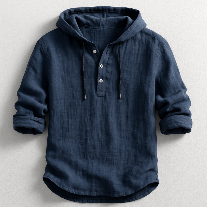 Hugo | Chemise à Capuche en Lin