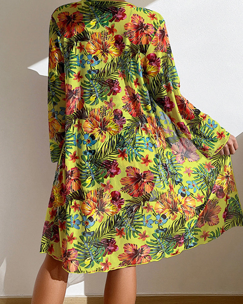 Glenda | Bikini Jupe Fleurie