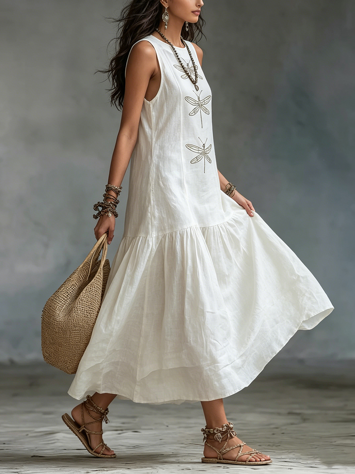 Geneva | Robe Maxi Sans Manches