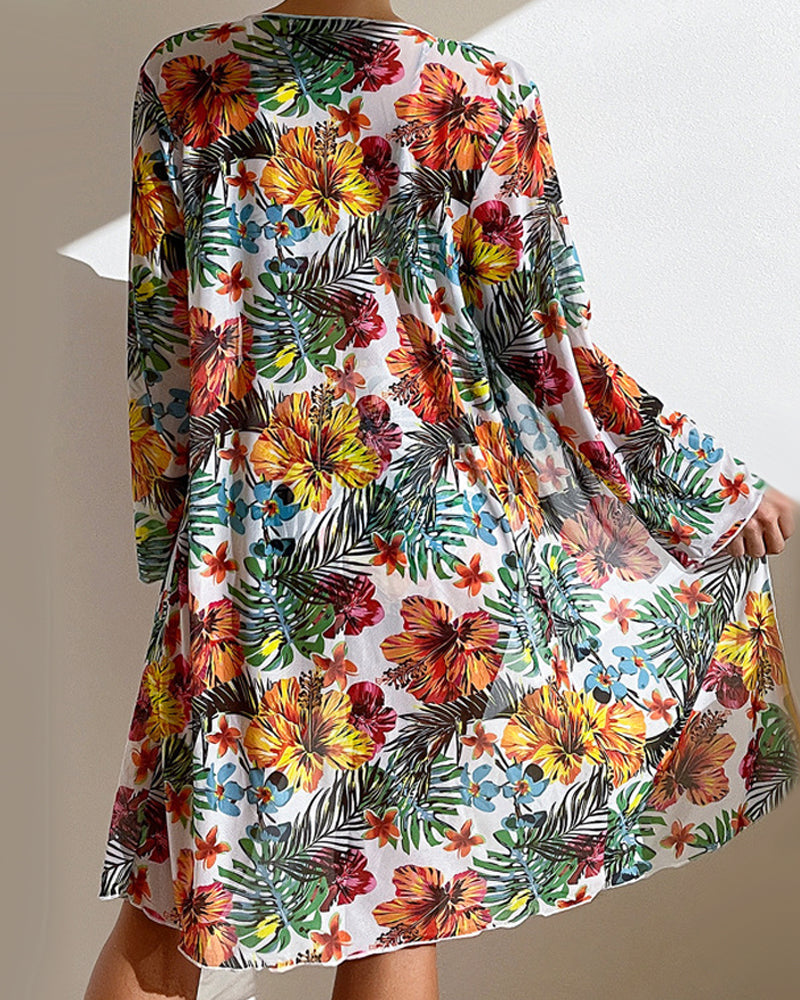 Glenda | Bikini Jupe Fleurie