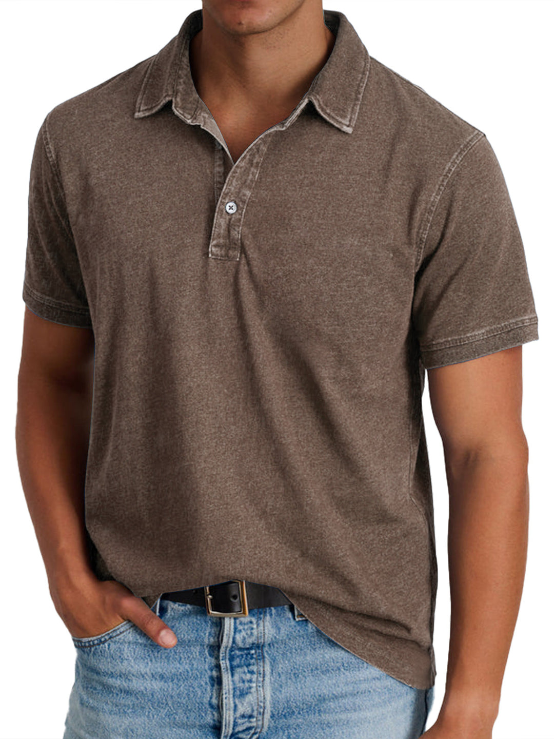 Arthur | Polo en Coton À Col Classique