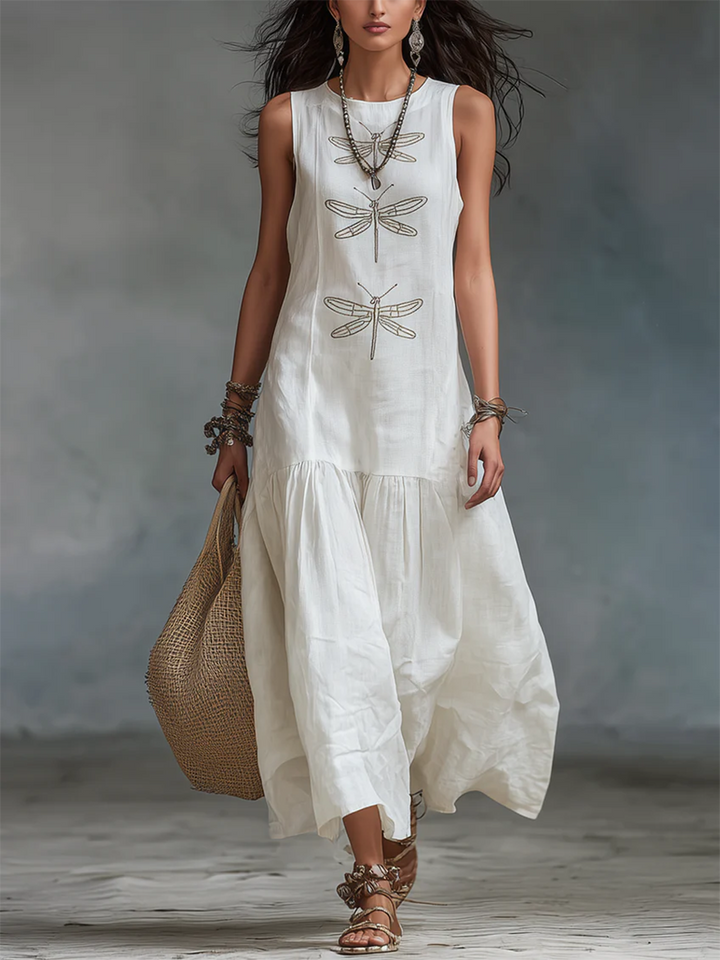 Geneva | Robe Maxi Sans Manches