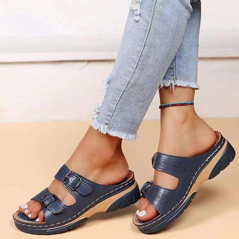 Rosalie | Sandale Été Classique en Cuir