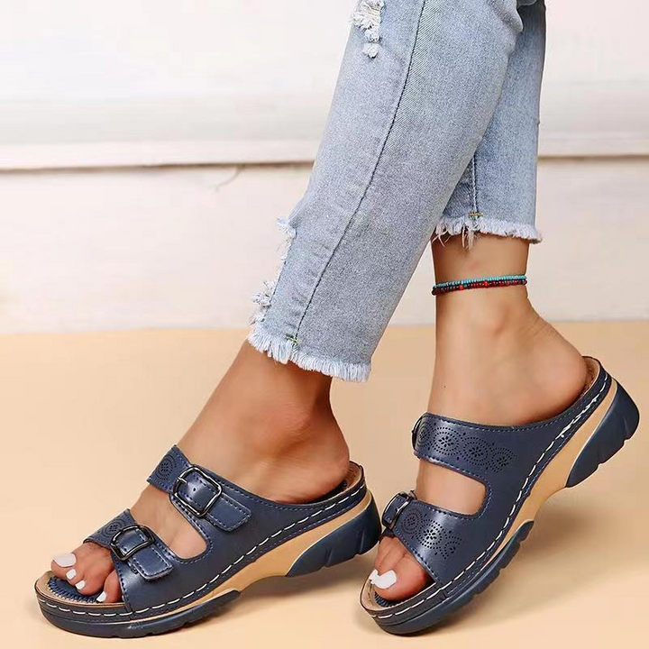 Rosalie | Sandale Été Classique en Cuir