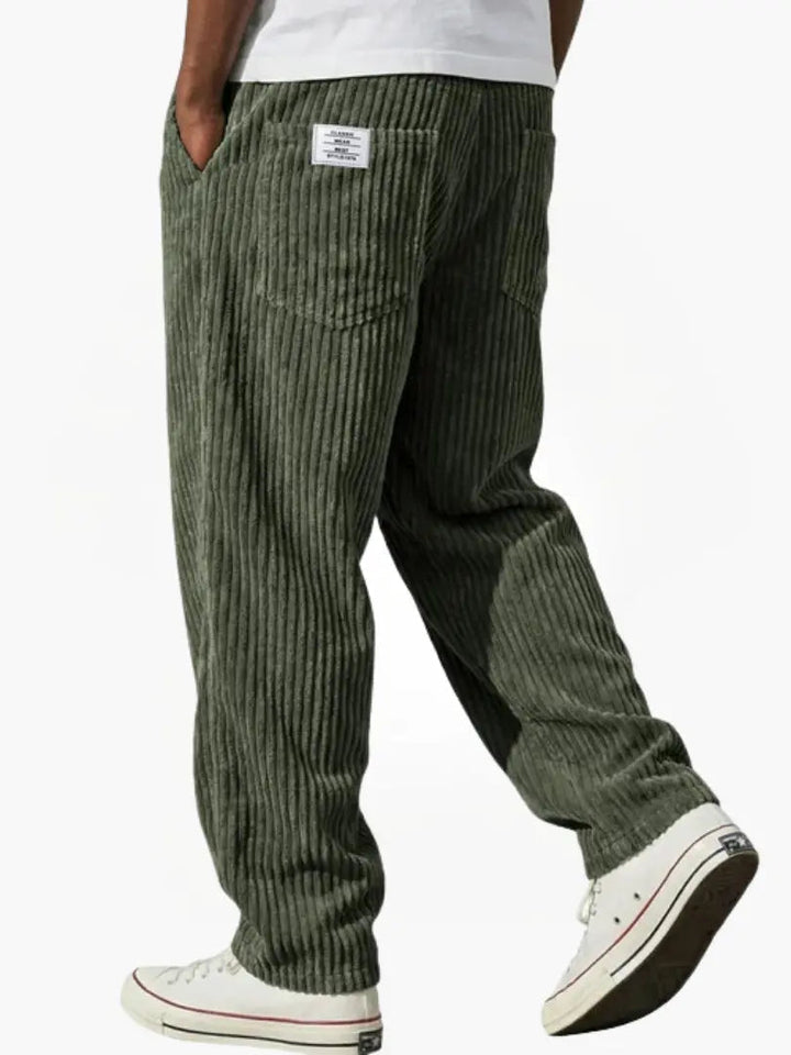 Bernard | Pantalon Velours Côtelé Chic