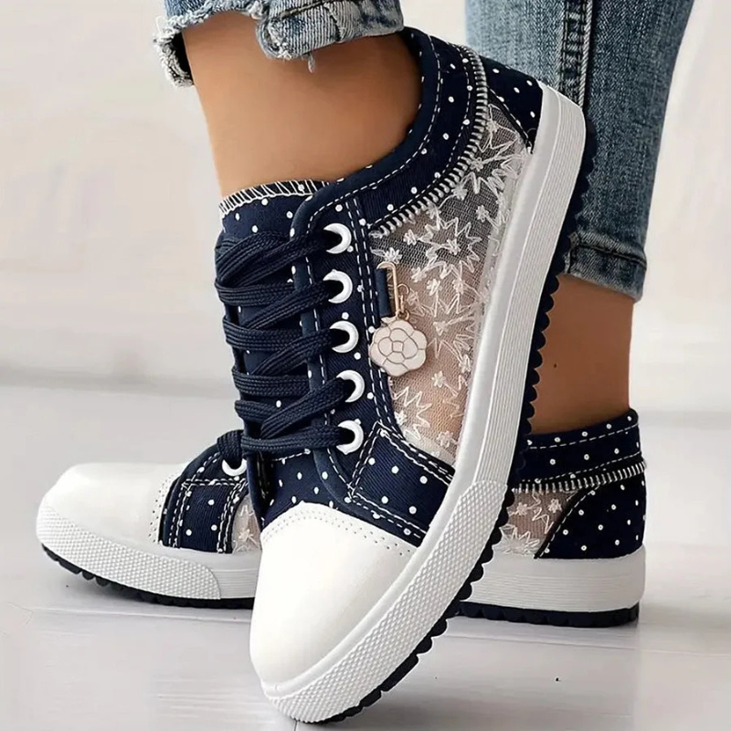 Marguerite | Sneaker Fleurie Élégante