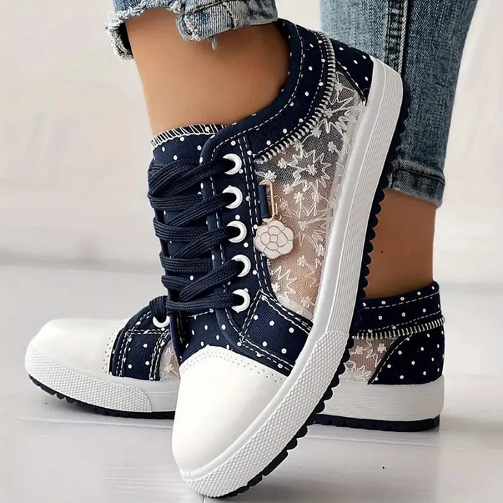 Marguerite | Sneaker Fleurie Élégante