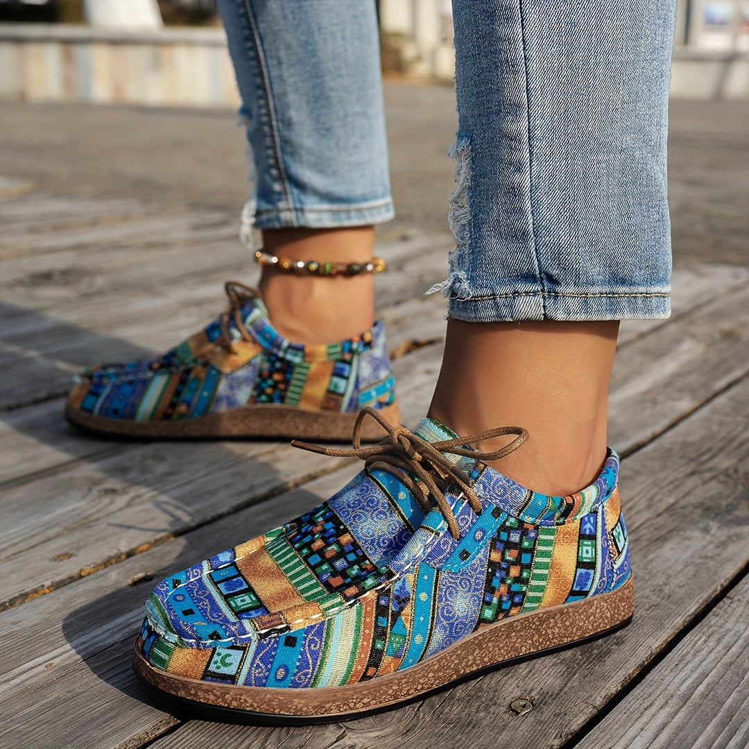 Noélie | Sneaker Rétro Colorée