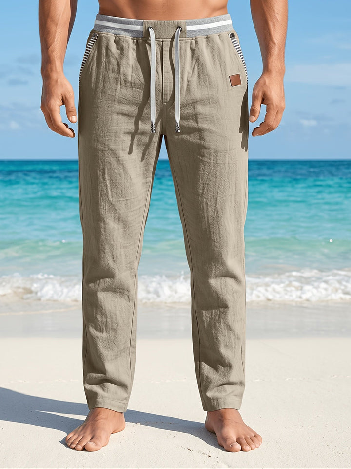 Théo | Pantalon en Mélange de Lin Léger Intemporel