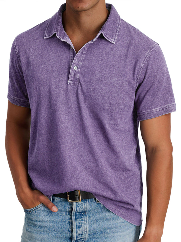 Arthur | Polo en Coton À Col Classique