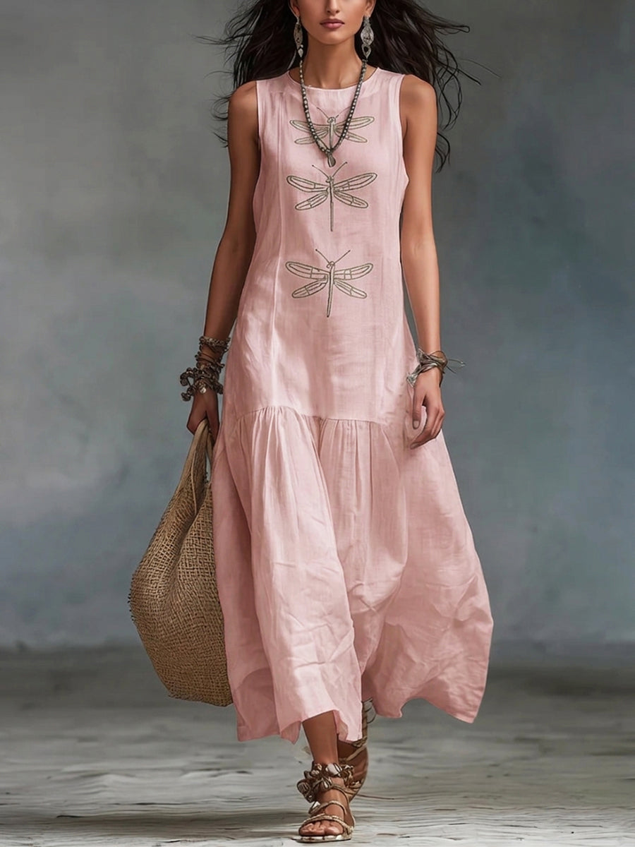 Geneva | Robe Maxi Sans Manches