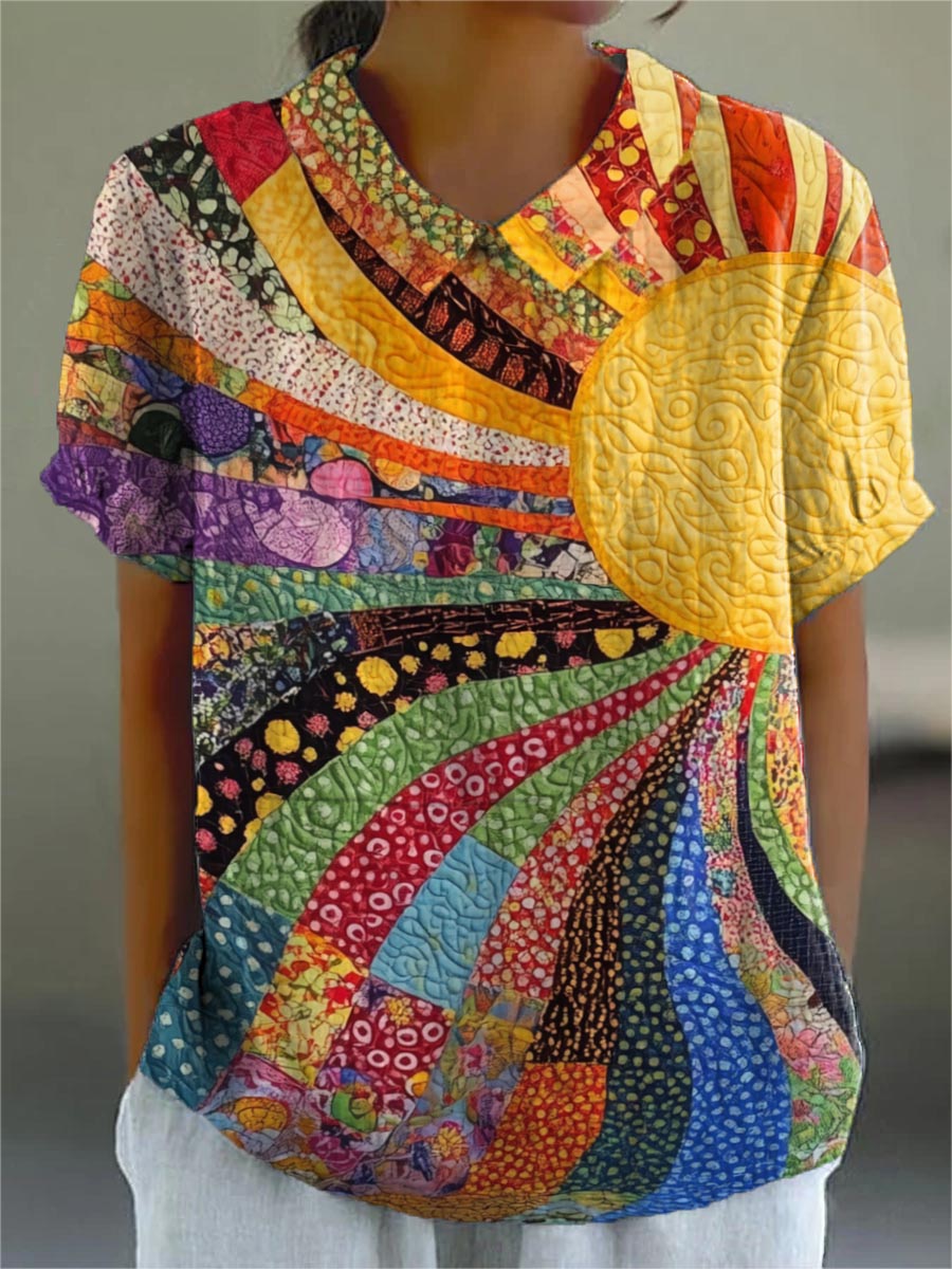 Lila | Chemise Patchwork II