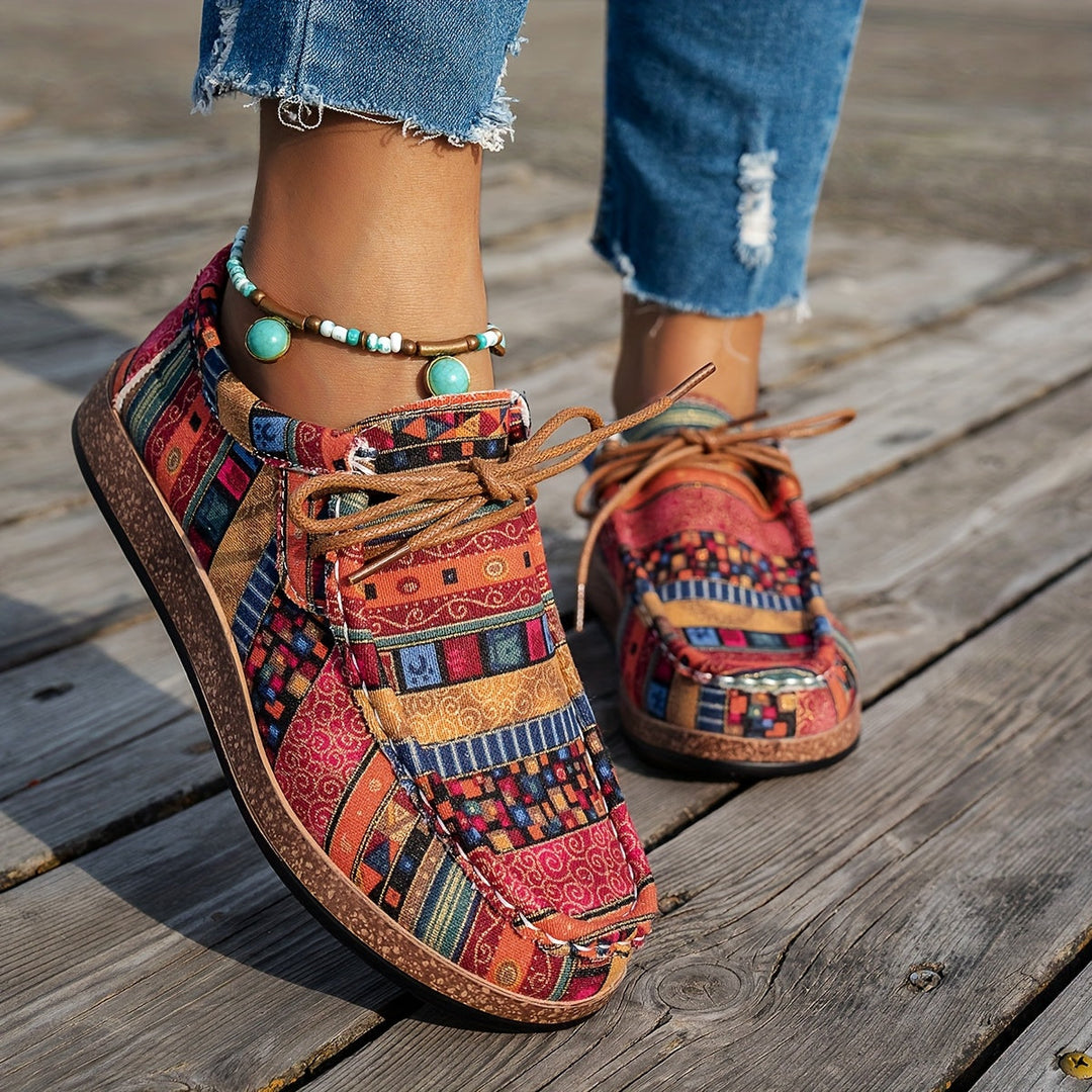 Noélie | Sneaker Rétro Colorée