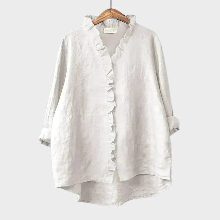 Eline | Chemise Légère aux Tons Naturels
