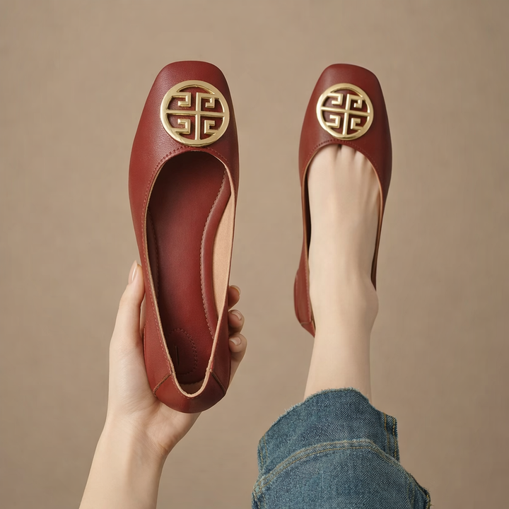Orchard | Ballerines Cuir Multicolore