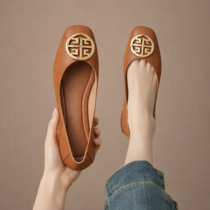 Orchard | Ballerines Cuir Multicolore